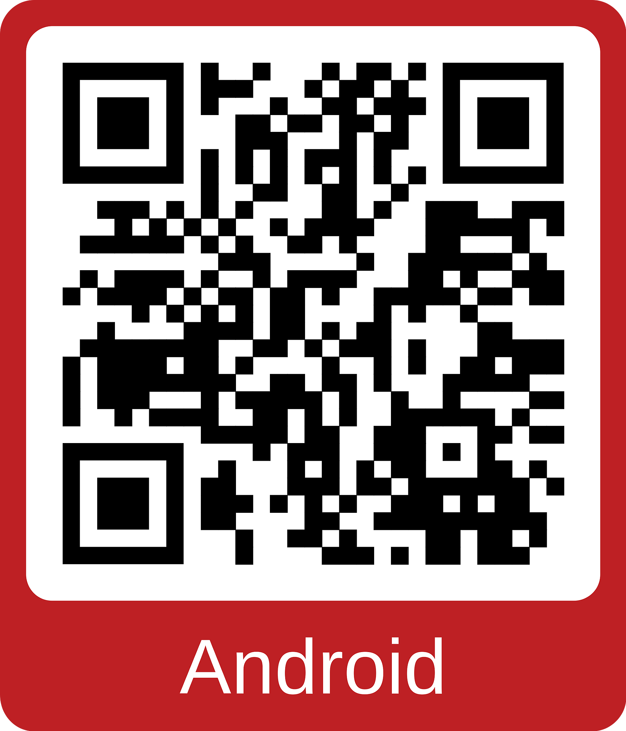 Pobierz aplikację na Androida - kod QR